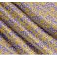 thumbnail image 3 of Soimoi Cotton Cambric Fabric Stripe & Buttercup Floral Print Fabric by The Yard 56 Inch Wide, 3 of 7