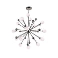 thumbnail image 1 of CWI Lighting Lustre Contemporain en Métal à 17 Lumières, Nickel, 1 of 5
