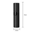 thumbnail image 3 of Botella vacía de aerosol de metal de 30 ml Mini botella de tanque portátil para niñas (negro), 3 of 6