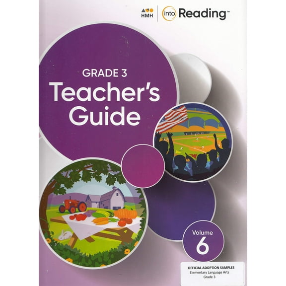 Into Reading, 2020 Into Reading Teacher's Guide Volume 6 V1 Grade 3