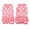 thumbnail image 4 of Falleo Clearance Warm Autumn And Winter Red Caring Dog Clothes Sweater Skirt Festive Christmas New Year Pet Clothes, 4 of 4