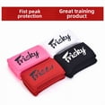 thumbnail image 3 of FRISKY Authentic Gel Boxing Hand Protection Wraps - Men's Durable Bandage-Style Hand Pads for Boxing, Martial Arts & Outdoor Sports - Superior Injury Prevention, Secure Fit, Black (1 Pair), 3 of 6