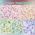 thumbnail image 2 of 900pcs 6 Colours Glass Seed Beads Peanut Shape Seed Beads Set for Jewelry Making Assorted Glass Beads Spacer Beads Candy Colour Beads Spring Summer Colour Beads 3x6x3mm Hole: 1.2mm, 2 of 6