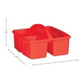 thumbnail image 5 of Teacher Created Resources Red Plastic Storage Caddy, Pack of 6, 5 of 6