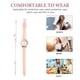 thumbnail image 2 of BRIGHTFUFU 1 Set Mujer pulsera y reloj conjunto de cuero Cuarzo Reloj de pulsera Regalo de Navidad, 2 of 7