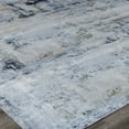thumbnail image 4 of Abstract Grey/Blue Area Rug 2' x 3' 2' x 3' Kitchen,Bedroom,Entryway Rectangle, 4 of 5