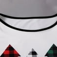 thumbnail image 4 of Family Matching Pajamas Sets Mom Dad Kid Baby Christmas Tree Pattern Family Parent-child Fitted 2Pcs Pajamas Outfits, 4 of 8