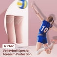 thumbnail image 5 of Volleyball Arm Guard Sleeves Sports Wristbands Protector Compression: A1H3, 5 of 9