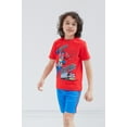 thumbnail image 2 of Transformers Optimus Prime Big Boys T-Shirt and Mesh Shorts Outfit Set Toddler to Big Kid, 2 of 5