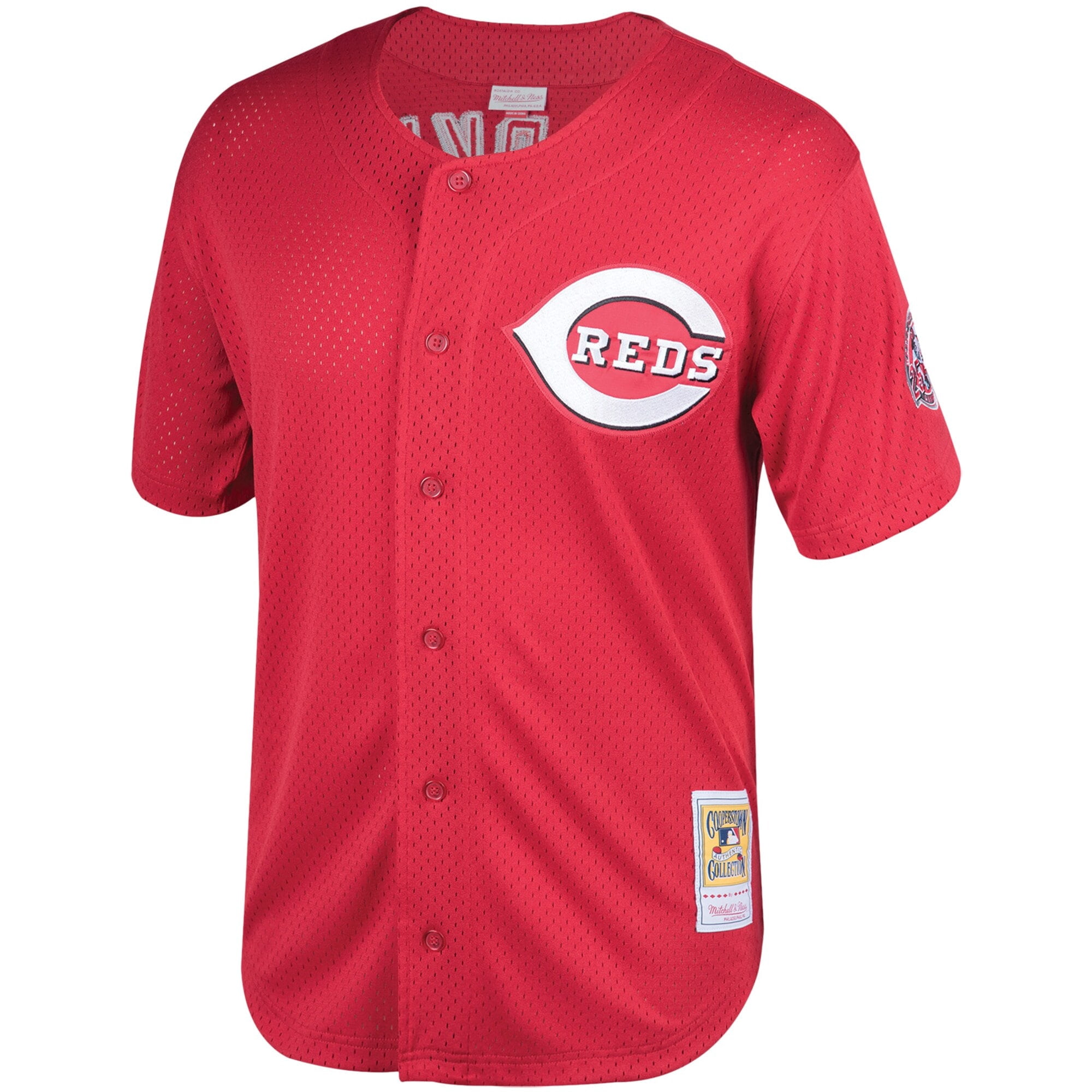 reds jersey throwback