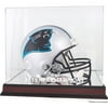 Carolina Panthers 2015 NFC Conference Champions Mahogany Logo Helmet Display Case