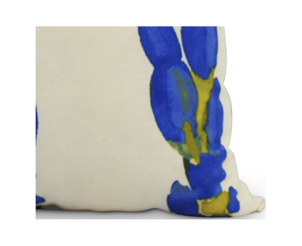 Simply Daisy, 18" x 18" Sunset Tulip Stripe Blue Floral DecorativeOutdoor Pillow