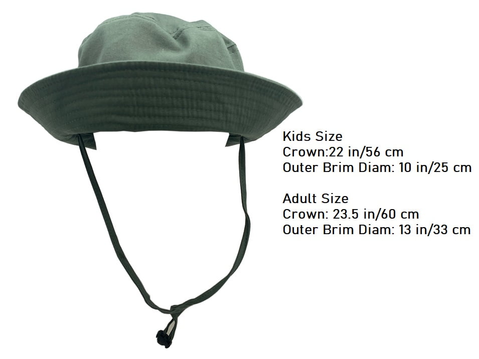 Dboa Full Size Bucket Hat (Crown 23 1/2 
