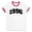 White/Red, variant on 1996 College Style Ringer Tee Shirt Unisex Large White/Black