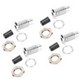 thumbnail image 2 of 20Pcs LED Holder Bezel Mount LightEmitting Diode Flat Metal Brass Base Industrial Control 5mm, 2 of 5