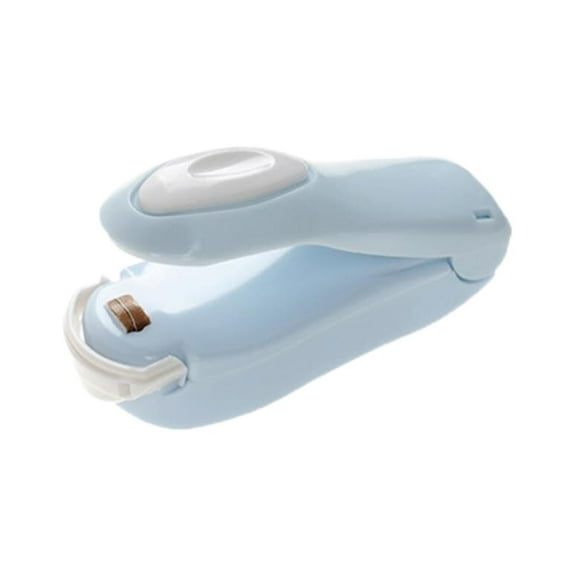 GBJHJIA Mini Bag Sealer, Handheld Heat Vacuum Sealer, Portable Resealer Machine for Plastic Bags Food Storage Snacks Freshness (Battery Not Included), 3.5x1.5 inches