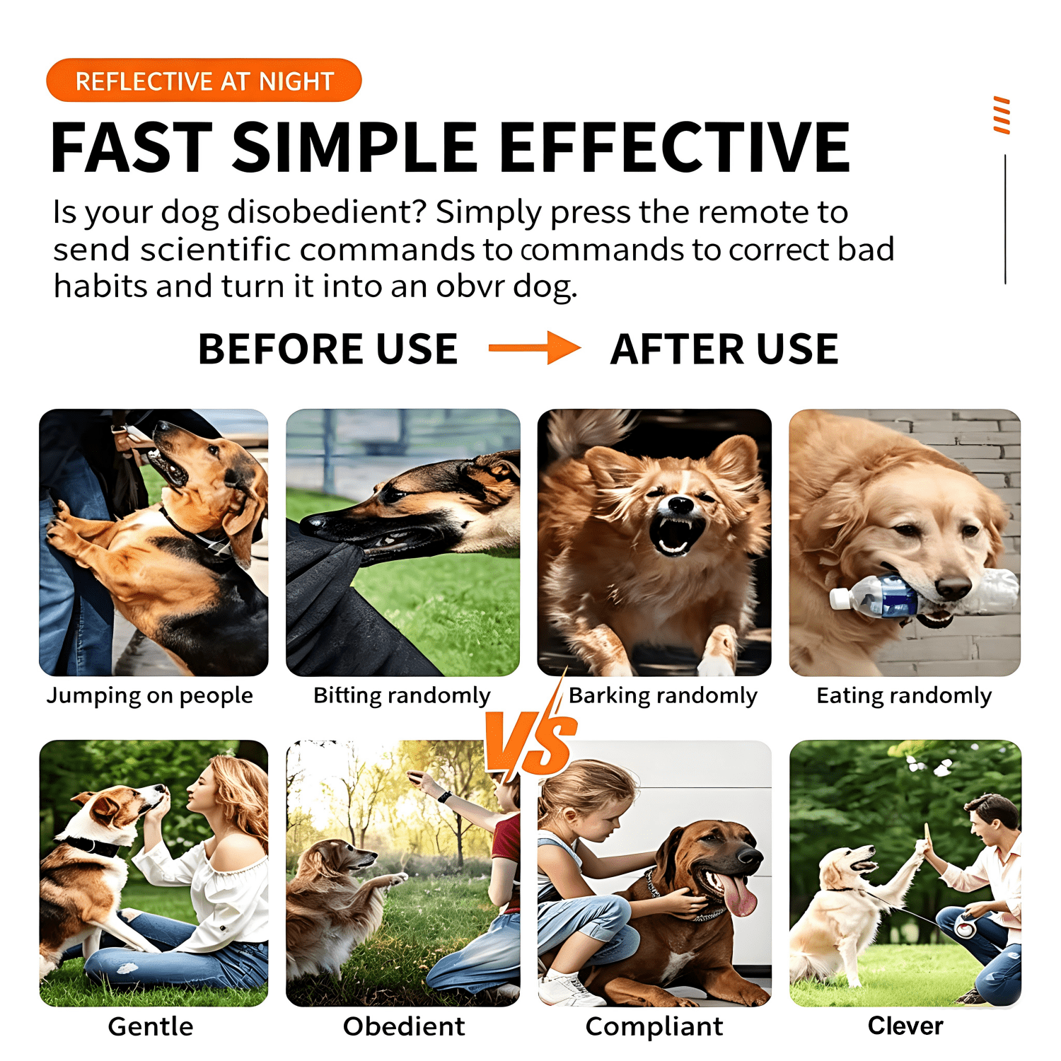 Wireless Dog Fence, Electric Dog Fence & Training Collar with Remote,Portable Dog Training Collar Electric Dog Boundary Container,Adjustable Control Range,Waterproof,Harmless,for 1 2 3 Dogs