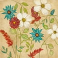thumbnail image 2 of Olson, Charlene 12x12 Black Ornate Wood Framed with Double Matting Museum Art Print Titled - Cottage Garden II, 2 of 4