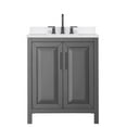 thumbnail image 6 of Wyndham Collection Wcv252530s-Qtz-Us3mxx Daria 30" Free Standing Single Basin Vanity Set -, 6 of 7