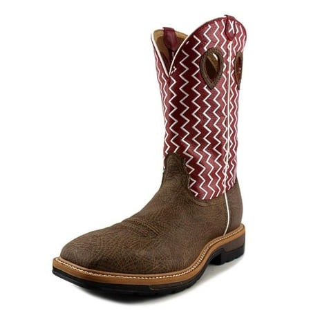 

TWISTED X Men s Lite Cowboy Workboot Color: Distressed Saddle/Cherry Size: 9 Width: D (MLCW001-9-D0