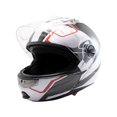 thumbnail image 2 of Casco Motociclista BENOTTO MOTORCYCLE DIVISION Mediano 57-58cm DOT Blanco FF-113 BMD, 2 of 3