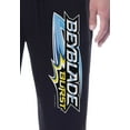 thumbnail image 3 of Beyblade Burst Mens' Anime Logo Character Sleep Pajama Pants, 3 of 5