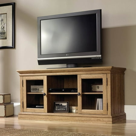 Sauder Barrister Lane Scribed Oak Entertainment Credenza for TVs up to 60″ Sauder Barrister Lane Scribed Oak Entertainment Credenza for TVs up to 60″
