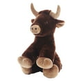 thumbnail image 3 of Burt the Bull 8-inch Stuffed Toy - Soft and Cuddly Ranch Companion - Perfect Gift for Cowboy Fans!, 3 of 4