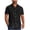 Black, variant on Geometric Print Solid Button Down Shirts for Men Loose Fit Collared Shirts Short Sleeve Vacation Resort Wear White M