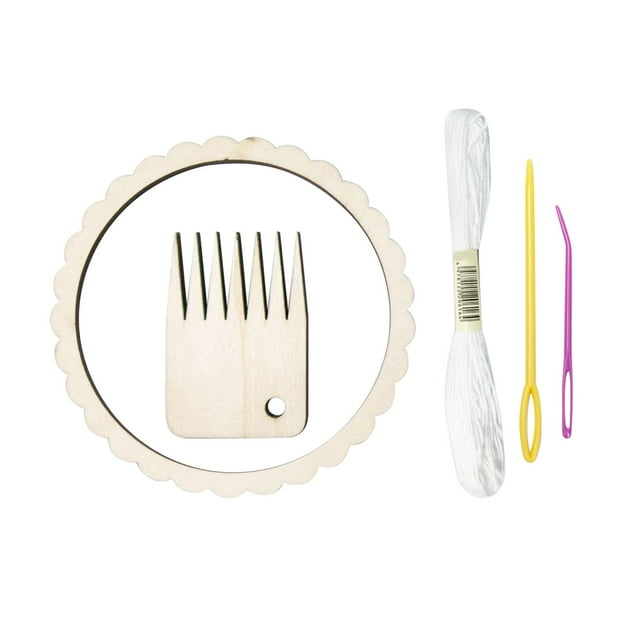 Juego de telares para amantes, telar educativo para tejer, tejido creativo con de hilo, telar redondo para , artesanía, tejido DIY para Zulema Mini telares
