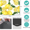 thumbnail image 3 of Rubber Dish Drying Mat for Kitchen Counter Large Lemon Washable Quick Home Coffee Pad Fit Under Sink,Bar,Utensils 16x18in, 3 of 5
