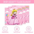 thumbnail image 3 of 141pcs Princess Peach Birthday Tableware Decorations Party Plates Cups Theme Napkins Tablecloth for Princess Peach Party Decoration Y114, 3 of 3