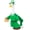 Green, variant on St. Patrick's Day Goose Outfit Porch Goose Clothes for 23" Lawn Outdoor Garden Yard Patio Statue St. Patrick's Day Decors