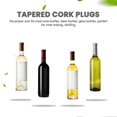 thumbnail image 4 of 24 Pieces Cork Plugs Cork Stoppers Tasting Corks T-Shape Wine Corks with Top Wooden Wine Stopper Pl, 4 of 5