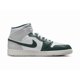 thumbnail image 4 of N I-K-E A i r-Jor-dan 1 Mid Se Oxidized Green Shoes Sneakers 49.5 US 15 FQ7720-103-, 4 of 6