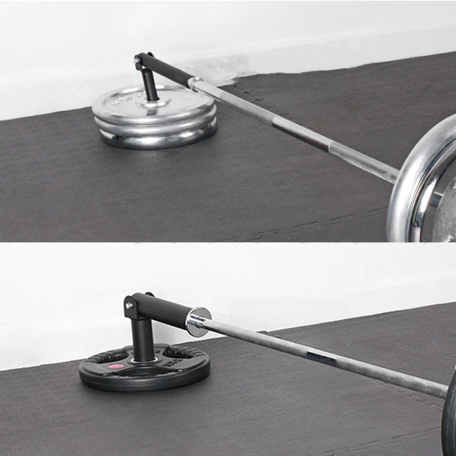 ZPAQI Platform Landmines Acces T-bar Line Training Powerliftin for 1" or 2" Barbell