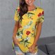 thumbnail image 2 of Tops estampados de manga corta de ocio con cuello redondo de verano a la moda para mujer Fridja ghk5507, 2 of 5