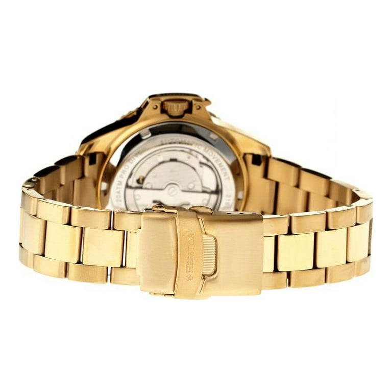Heritor Pytheas Automatic Blue Dial Gold tone Mens Watch HR2104 Walmart