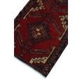thumbnail image 2 of Vintage Trudy Red/Brown Runner, 3'6" x 9'9", 2 of 6