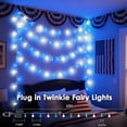 thumbnail image 2 of Cadena de luces LORRYTE, 13 modos, LED azul y blanco de 43 pies, 2 of 6