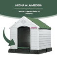 thumbnail image 4 of Casa Y Cama Para Perro Q Perrón Raza Chica Color Verde, 4 of 6