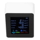 thumbnail image 5 of MONITOR DE DEL AIRE MEDIDOR DE CO2, MEDIDOR DE CO2 Multifuncional 6 EN 1 MONITOR DE DEL AIRE TEMPERATA PM2.5 TVOC HCHO Detector Carga USB, Prueba DE, 5 of 7
