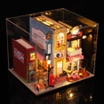 thumbnail image 2 of sin ensamblar de bricolaje de madera en miniatura Habitación creativa Miniaturas Juguete para gabinete Sala de SM SunniMix Juguetes de casa de muñecas, 2 of 6
