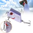 thumbnail image 1 of 3 Aparejos De Pesca, Señuelo De Pesca Cuadrado, ABS Entusiastas De La Pesca De Pesca Salvaje Para Tienda De Aparejos De Pesca Pesca En Hielo, 1 of 7