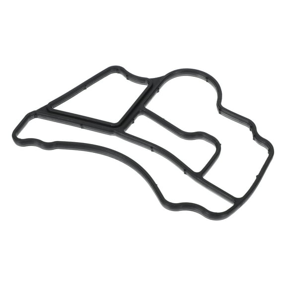 Unique Bargains No.2711840180 Transmission Oil Pan Gasket for Mercedes-Benz C230 2003-2005/Engine Oil Filter Housing Gasket/Durable Rubber/1 Pcs/Black