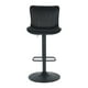 thumbnail image 3 of Set de 2 Bancos Cocina Alto, Giratorio con Reposapié y Respaldo, Color Negro, 3 of 6