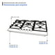 thumbnail image 5 of Combo Parrilla de 5 quemadores y Campana de cristal curvo Supra VARENNA, 5 of 9