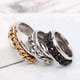 thumbnail image 4 of EeaseMX Anillo sencillo y delicado de acero inoxidable, joyería creativa, anillo de moda para hombre y niño (negro, con caja, talla 10), 4 of 8
