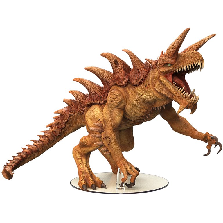D&D Icons of the Realms: Gargantuan Tarrasque - Painted Figure