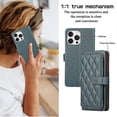thumbnail image 5 of Wallet Case for iPhone 15 Pro Max/15 Ultra, Card Holder Case with Crossbody Strap Leather Handbag Case for Women Protective Case, 5 of 5